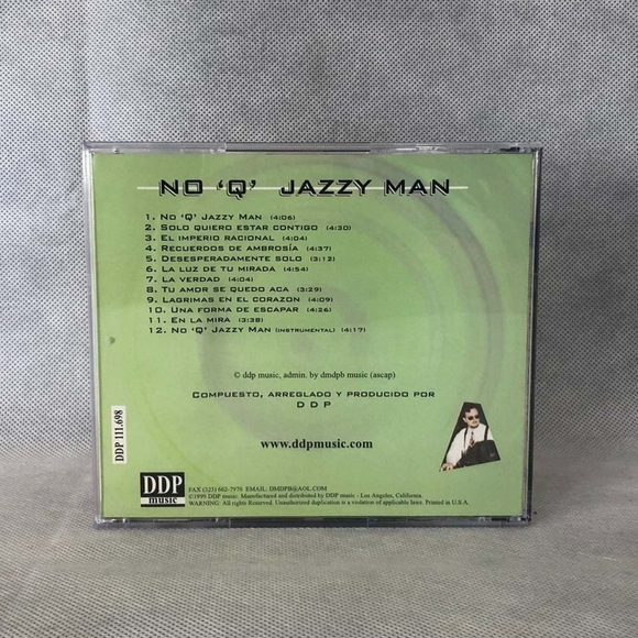 Rare! CD DDP - No "Q" Jazzy Man - Picture 2 of 2